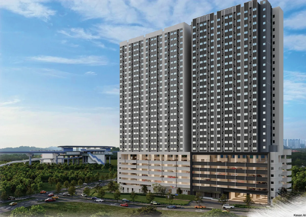 D'Nuri Residences masterplan render